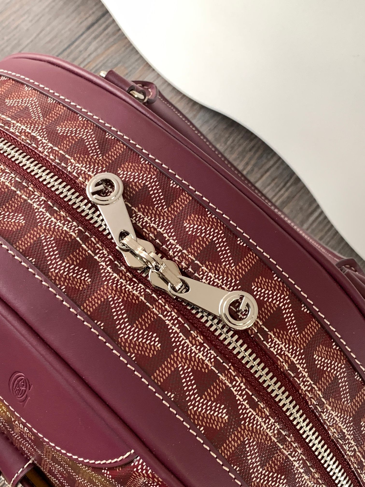 Goyard Bowling Large Bags Claret 199