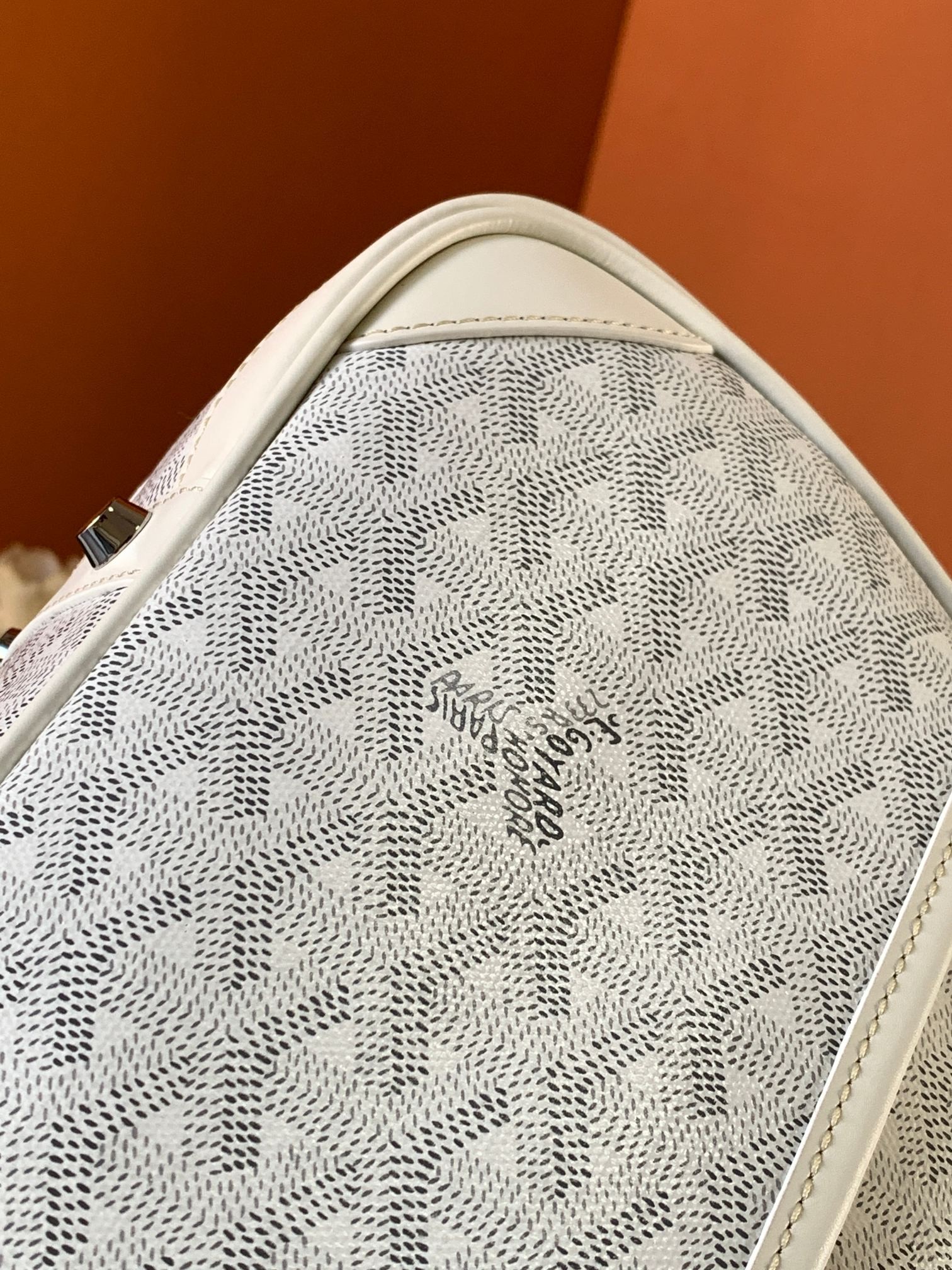 Goyard Bowling Large Bags White 263