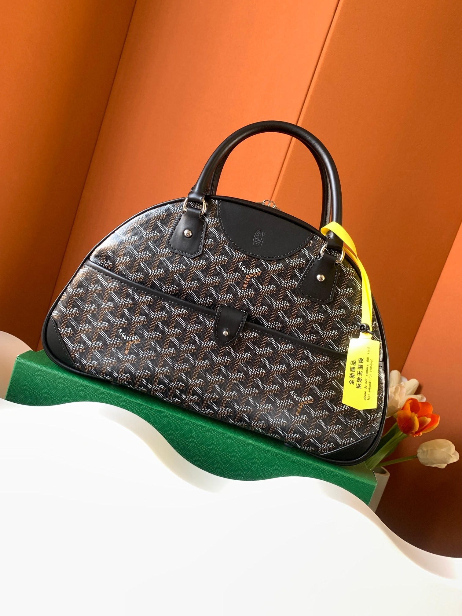 Goyard Bowling Large Bags Black 289