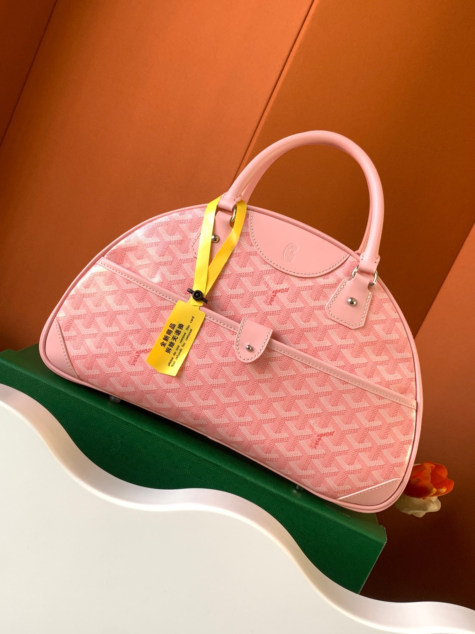 Goyard Bowling Large Bags Pink 245