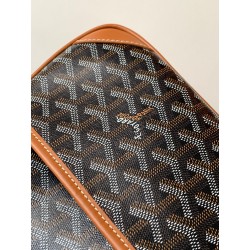 Goyard Bowling Large Bags Black Tan 446