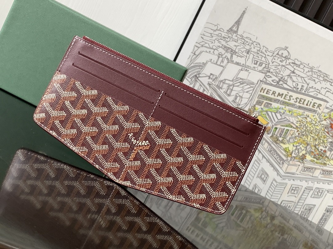 Goyard Insert Louise Wallet Burgundy 540