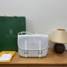 Goyard Double Buckle Large Messenger Bag White 481