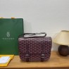 Goyard Double Buckle Large Messenger Bag Claret 276