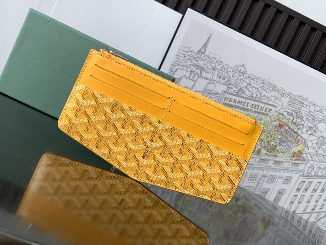 Goyard Insert Louise Wallet Yellow 247