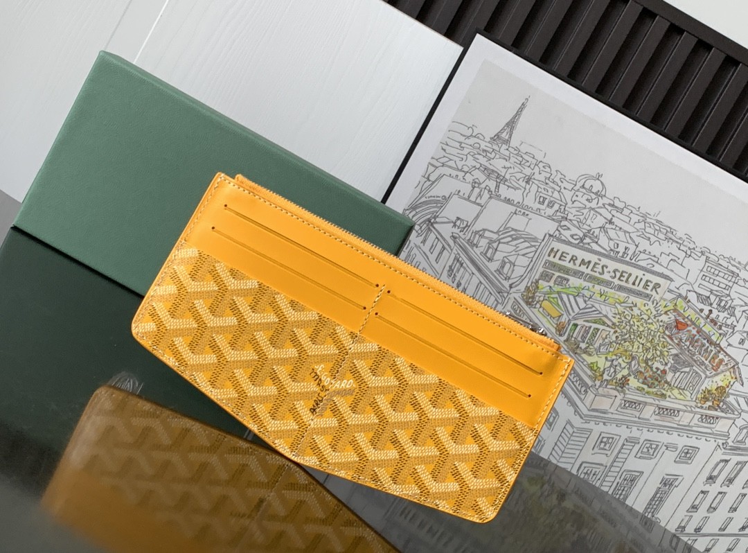 Goyard Insert Louise Wallet Yellow 247