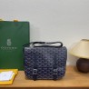 Goyard Double Buckle Large Messenger Bag  Dray Blue 164