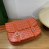 Goyard Double Buckle Large Messenger Bag Orange 013