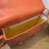 Goyard Double Buckle Large Messenger Bag Orange 013