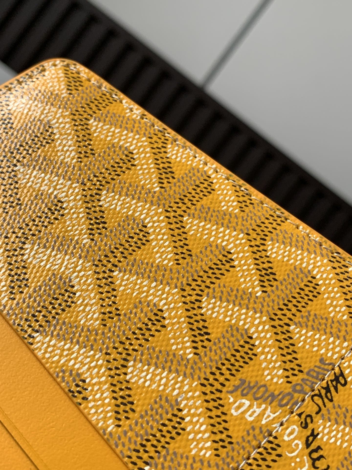 Goyard Insert Louise Wallet Yellow 247