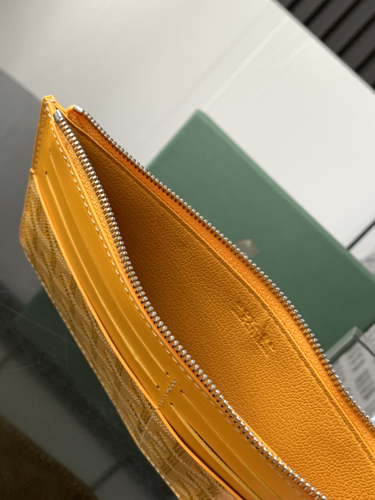 Goyard Insert Louise Wallet Yellow 247