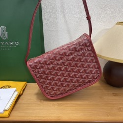 Goyard double button mini messenger bag 22CM Red 615