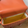 Goyard double button mini messenger bag 22CM Orange 949