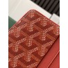 Goyard Insert Louise Wallet Red 268