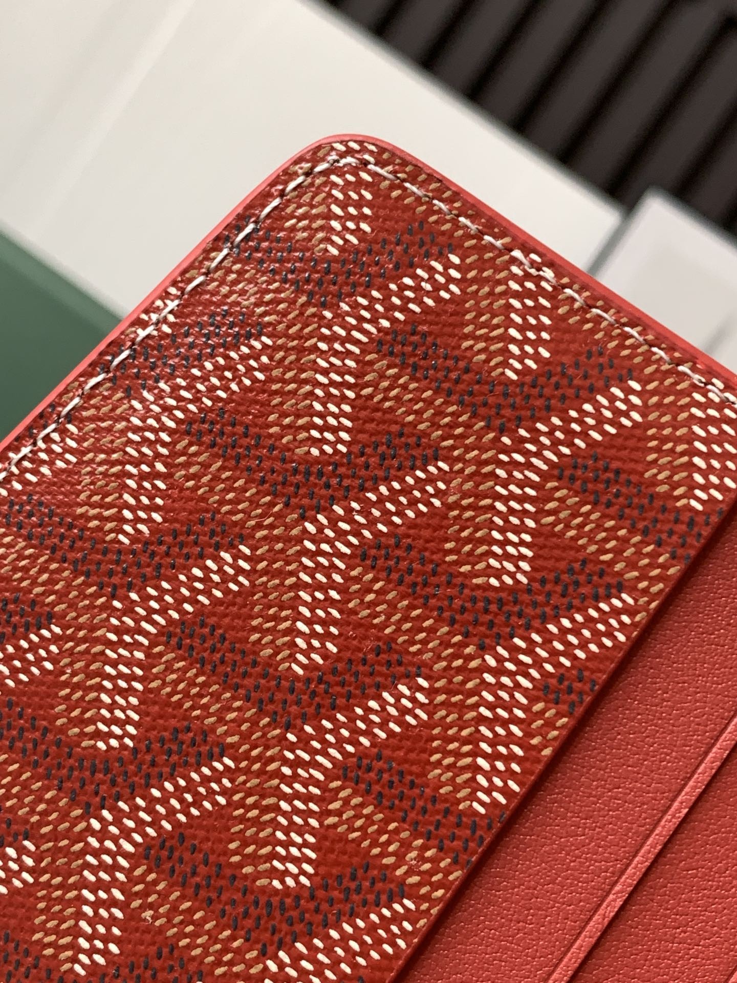 Goyard Insert Louise Wallet Red 268