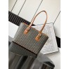 Goyard vintage tote bag Black Tan 657