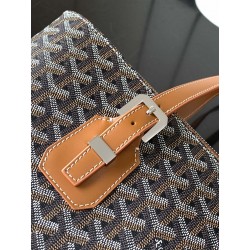 Goyard vintage tote bag Black Tan 657