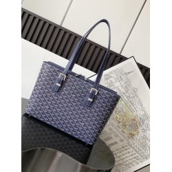 Goyard vintage tote bag Dray Blue 737