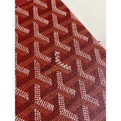 Goyard Minaudière Trunk Bag Box Red 635