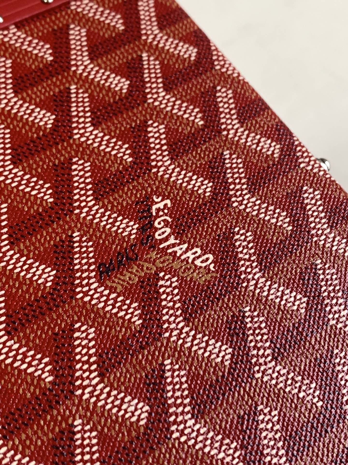 Goyard Minaudière Trunk Bag Box Red 635