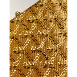 Goyard Minaudière Trunk Bag Box Yellow 256