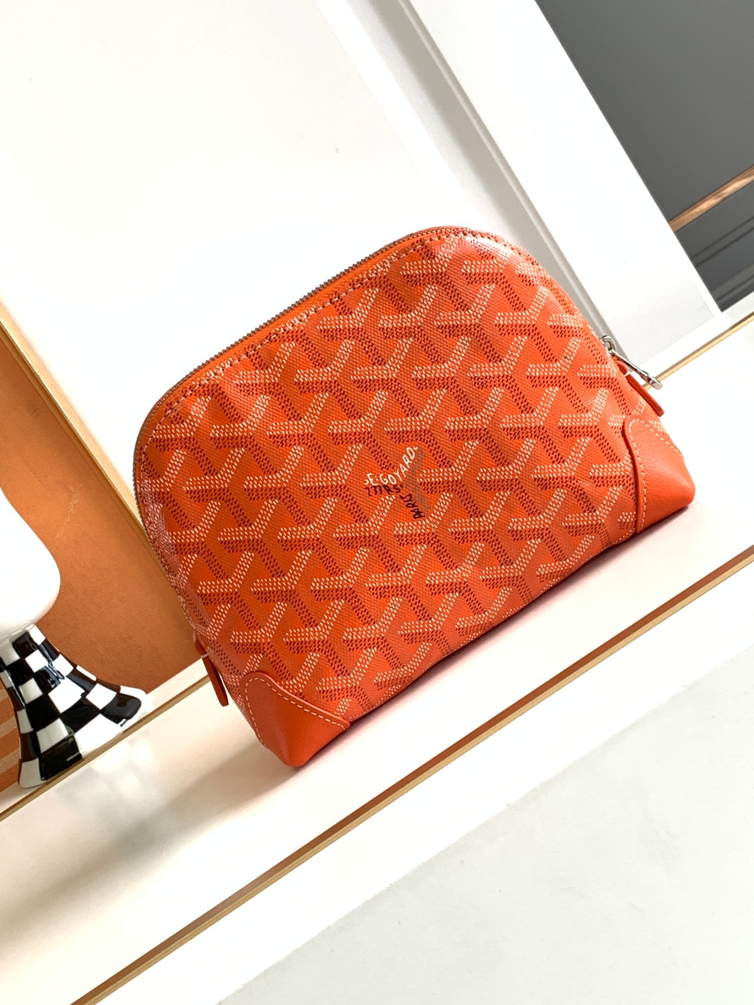 Goyard Vendôme Cosmetic Pouch Orange 522