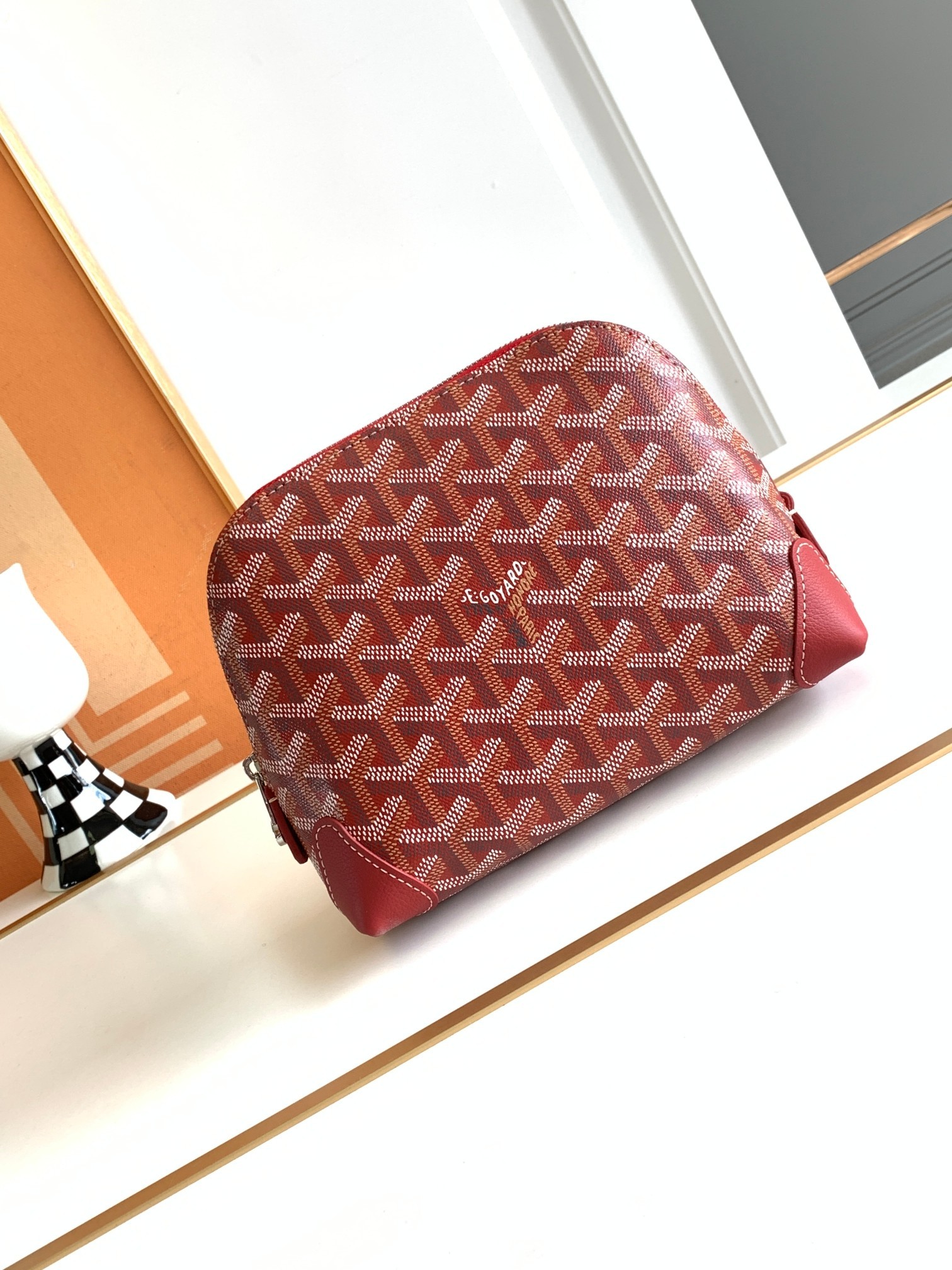 Goyard Vendôme Cosmetic Pouch Red 552