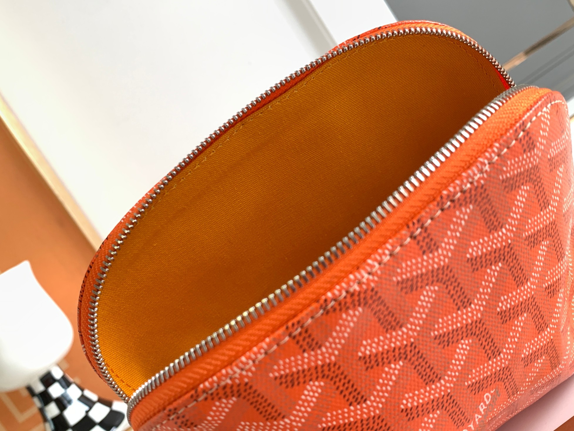 Goyard Vendôme Cosmetic Pouch Orange 522