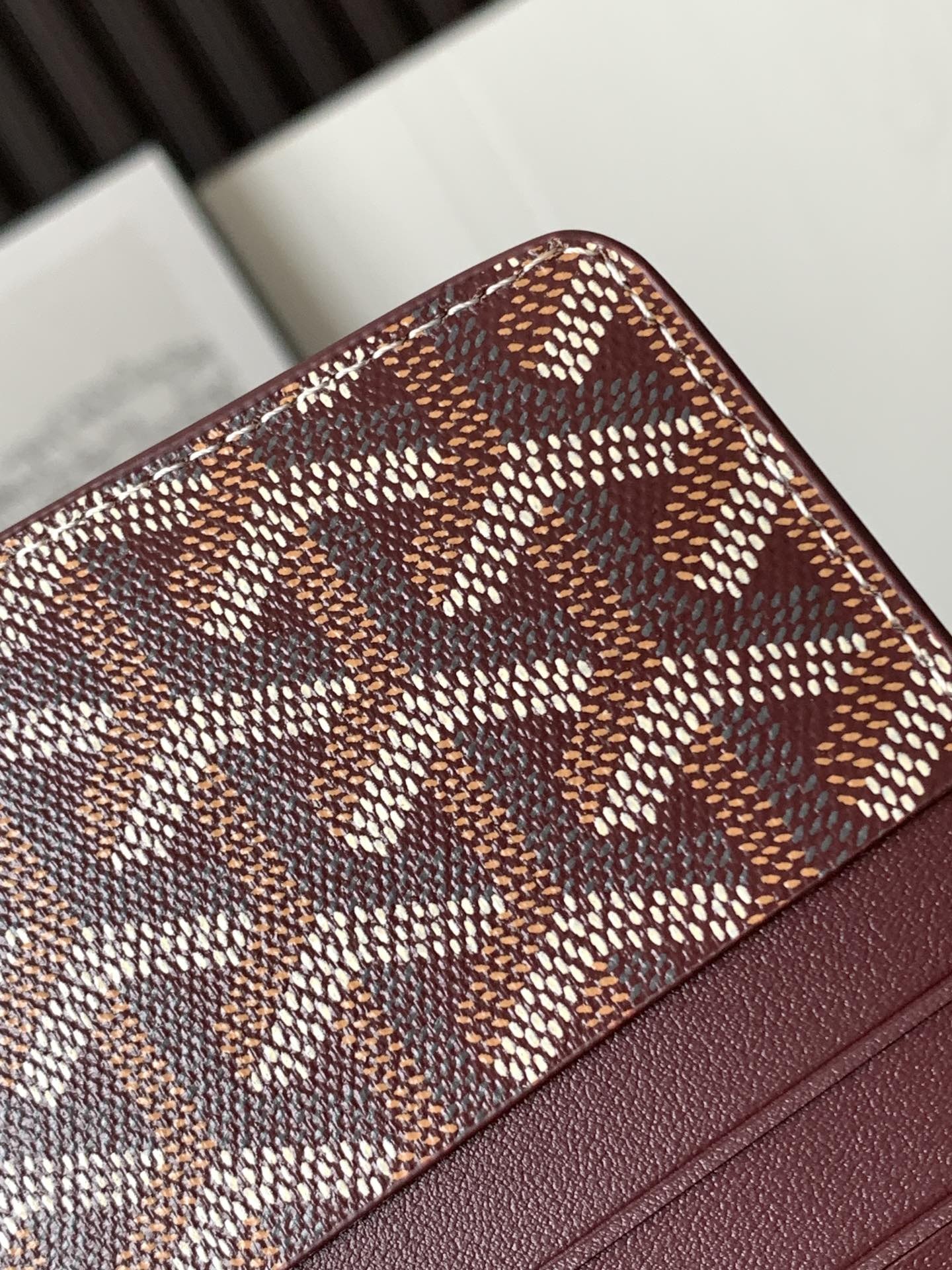 Goyard Insert Louise Wallet Burgundy 540