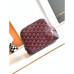 Goyard Vendôme Cosmetic Pouch Burgundy 602