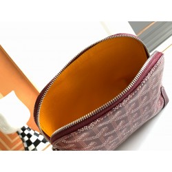 Goyard Vendôme Cosmetic Pouch Burgundy 602