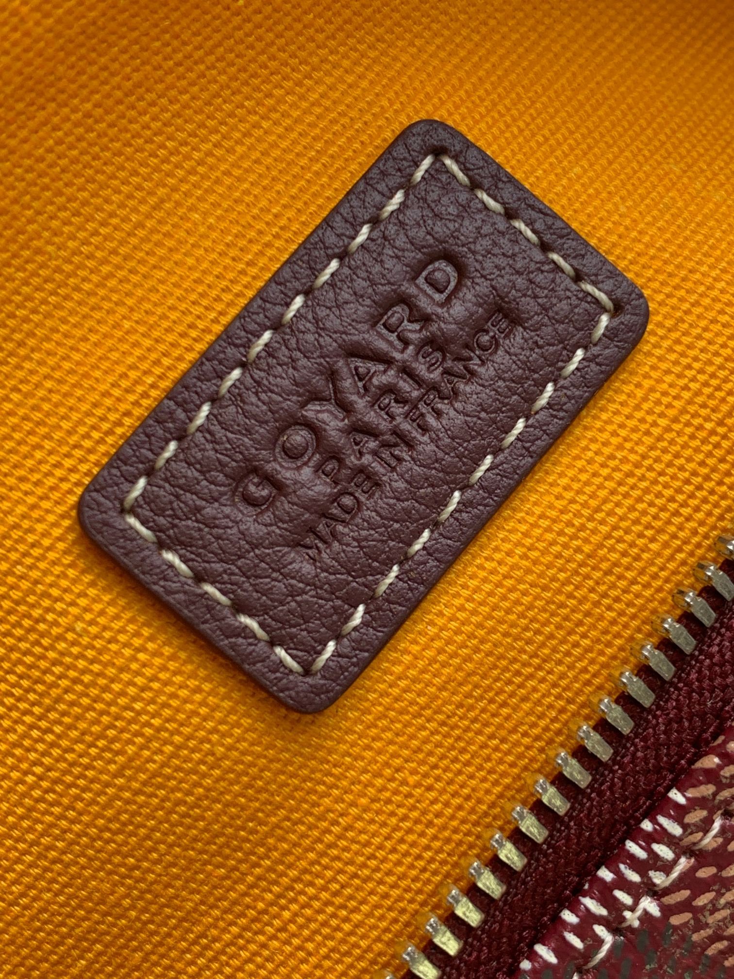 Goyard Vendôme Cosmetic Pouch Burgundy 602