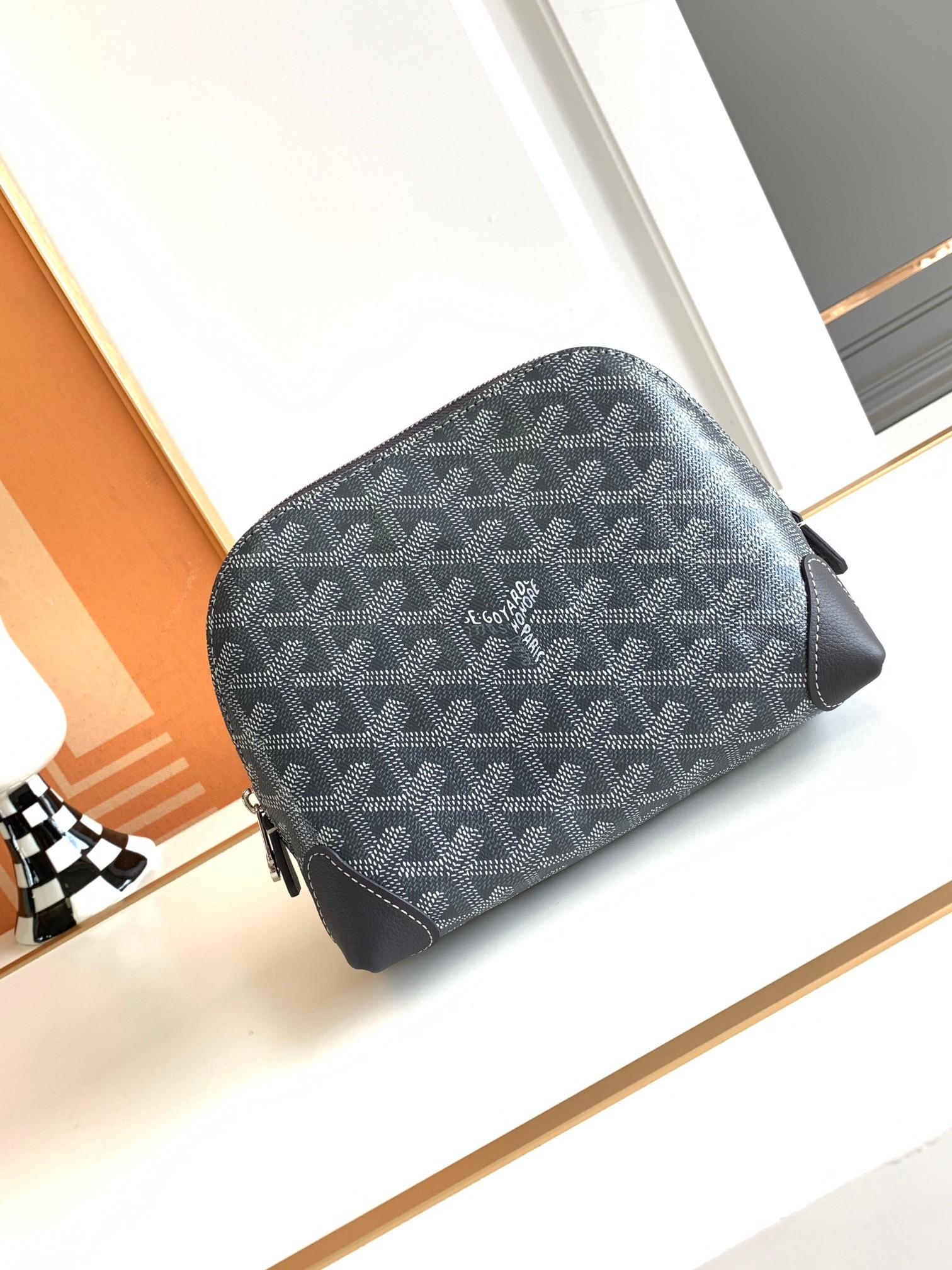 Goyard Vendôme Cosmetic Pouch Grey 647