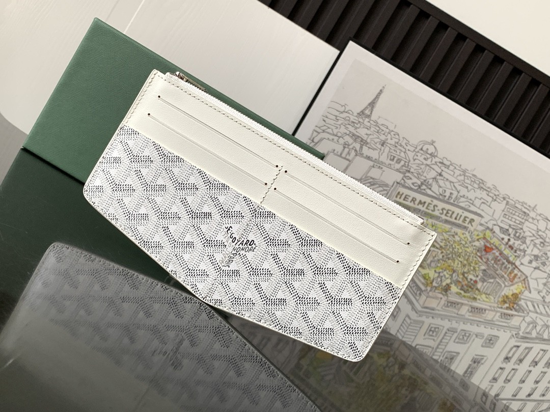 Goyard Insert Louise Wallet White 488