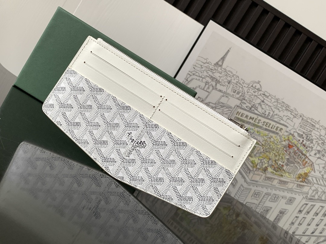 Goyard Insert Louise Wallet White 488