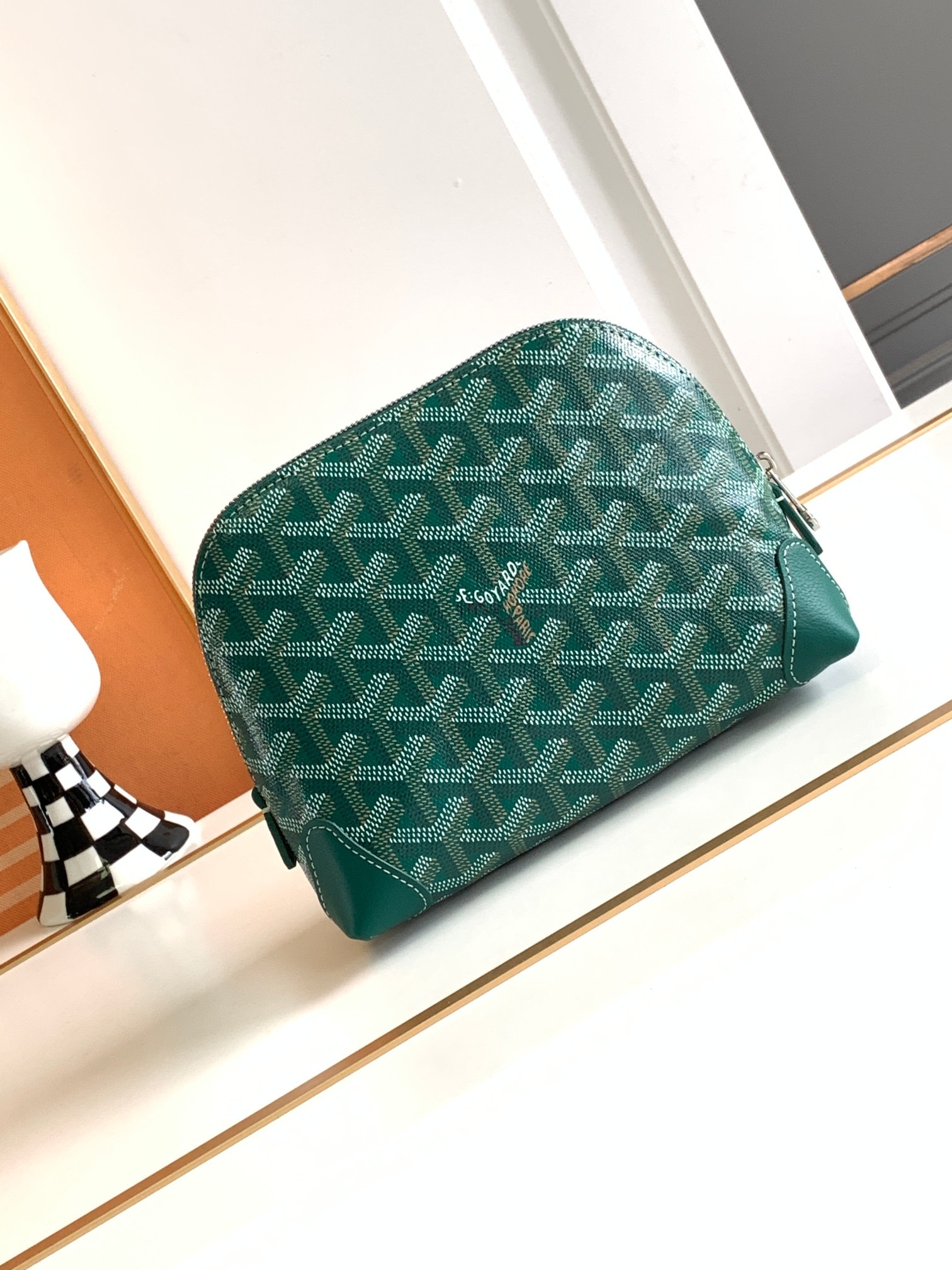 Goyard Vendome Cosmetic Pouch Green 184