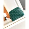 Goyard Vendome Cosmetic Pouch Green 184