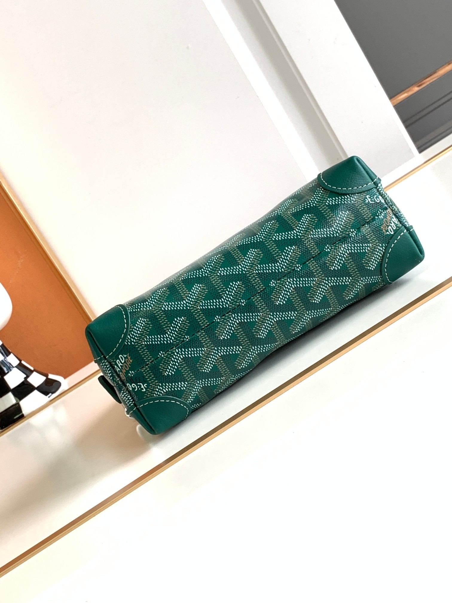 Goyard Vendome Cosmetic Pouch Green 184