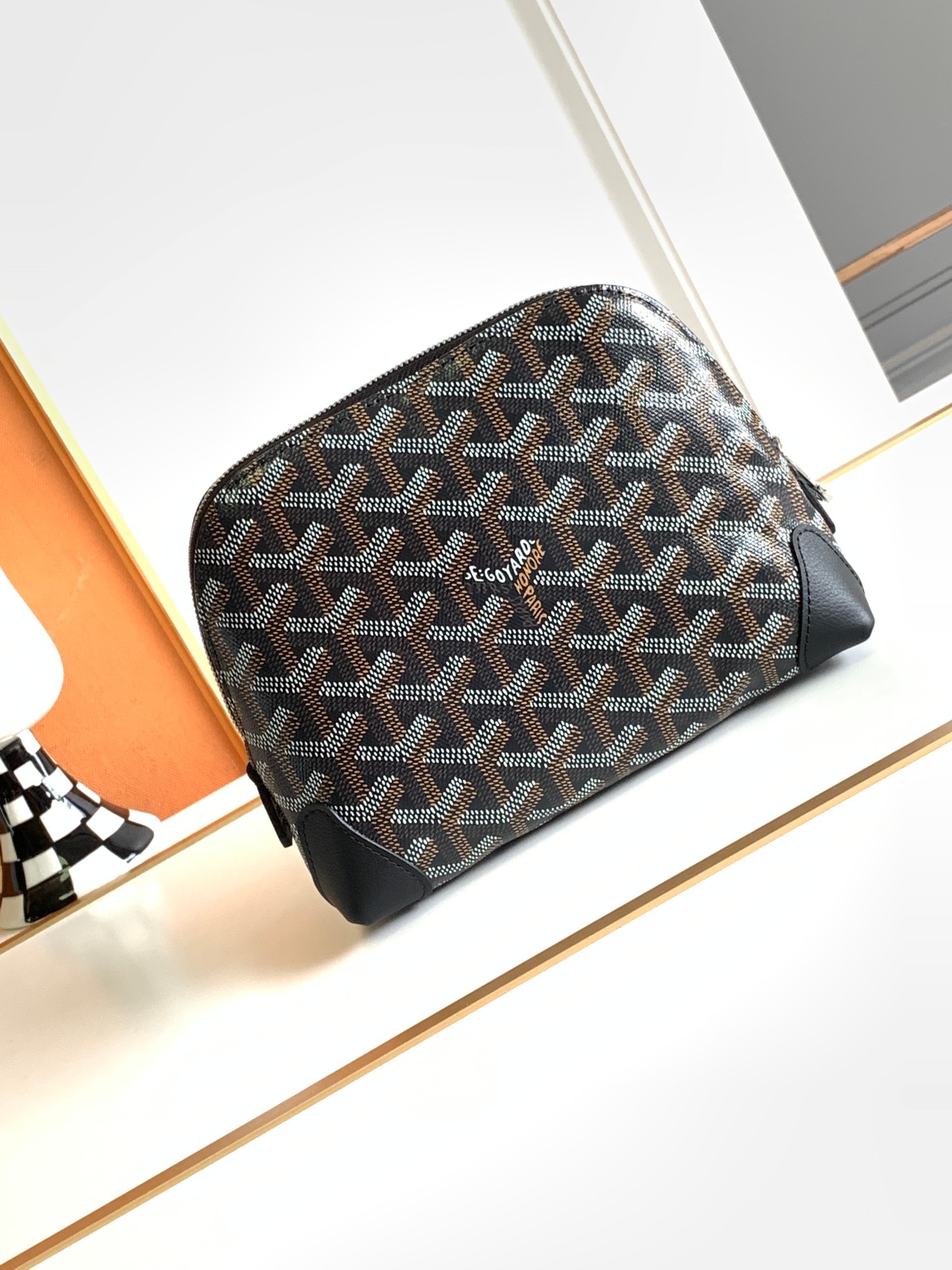 Goyard Vendome Cosmetic Pouch Black 851