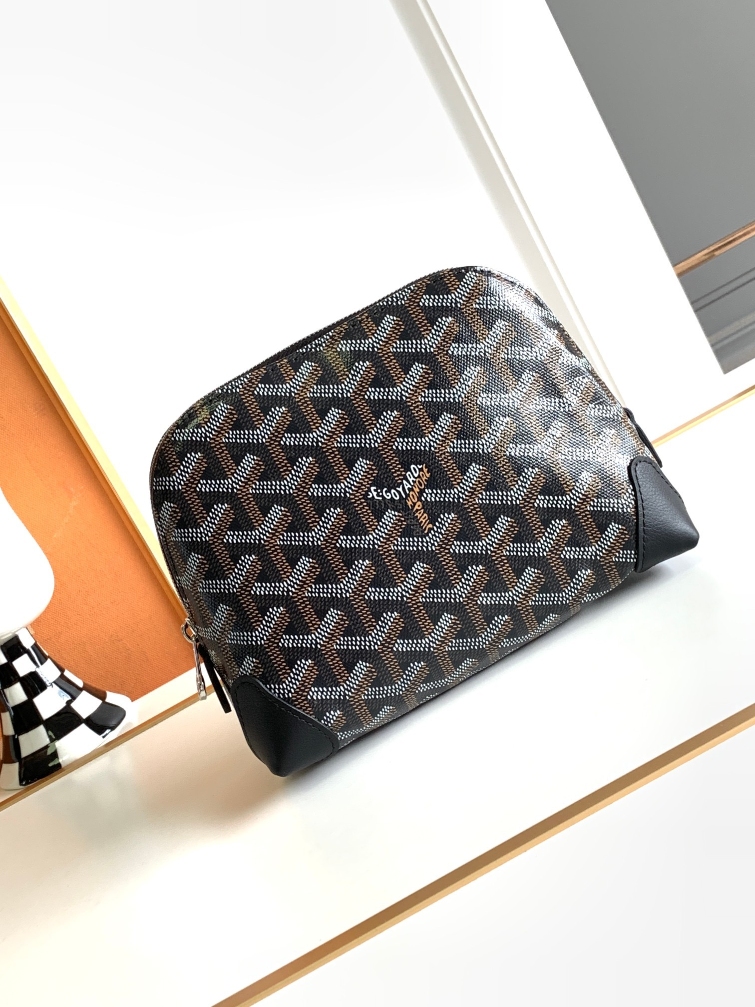 Goyard Vendome Cosmetic Pouch Black 851