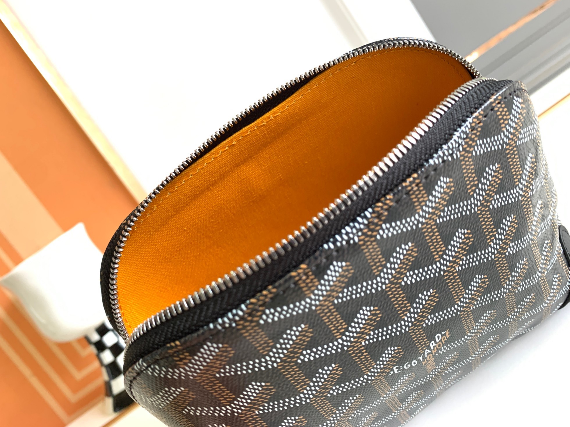 Goyard Vendome Cosmetic Pouch Black 851