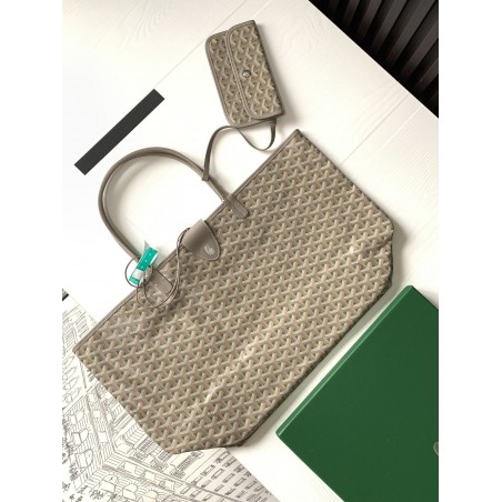 Goyard Saint Louis GM Bags Gray Green 485