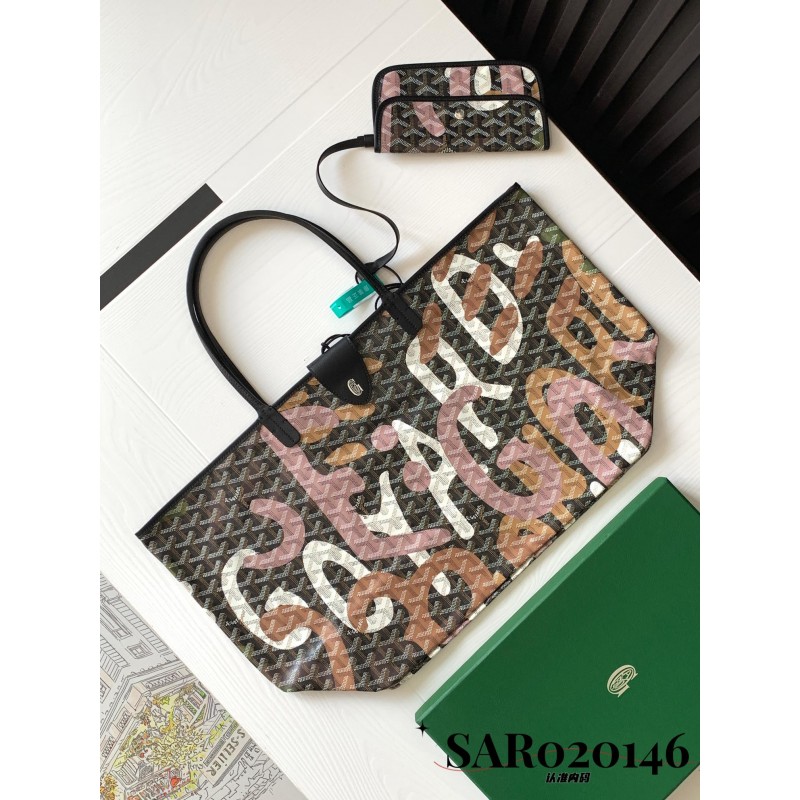 Goyard Saint Louis GM Bags Camouflage Pink 618