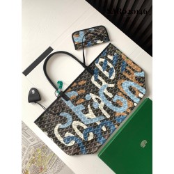 Goyard Saint Louis GM Bags Camouflage Blue 795