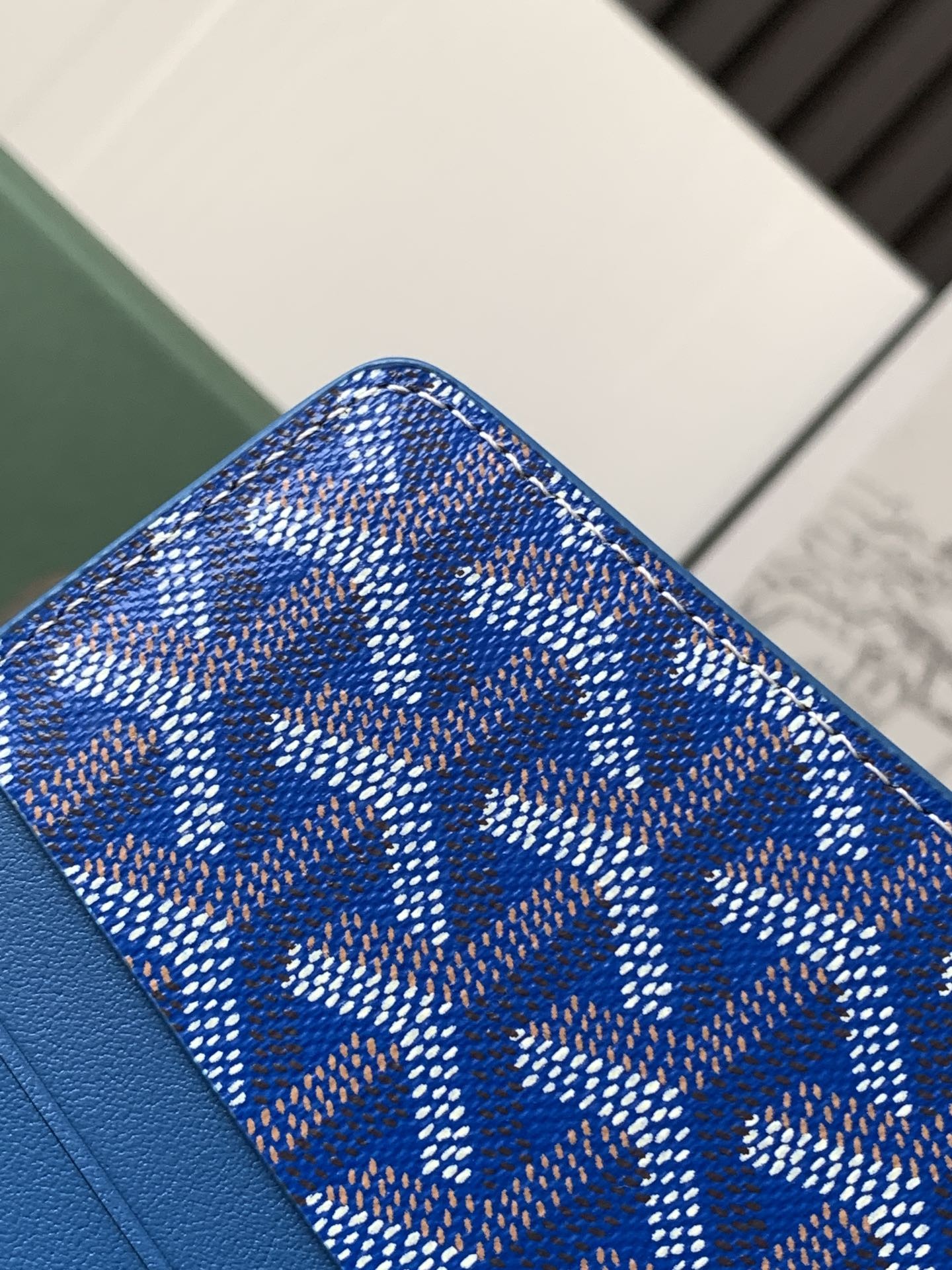 Goyard Insert Louise Wallet Blue 528