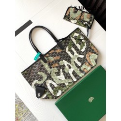 Goyard Saint Louis PM Bag Camouflage Green 547