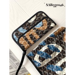 Goyard Saint Louis PM Bag Camouflage Blue 584