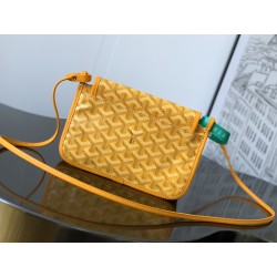 Goyard Plumet Pocket Wallet Yellow 840