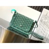 Goyard Plumet Pocket Wallet Green 893