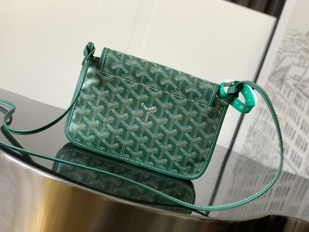 Goyard Plumet Pocket Wallet Green 893